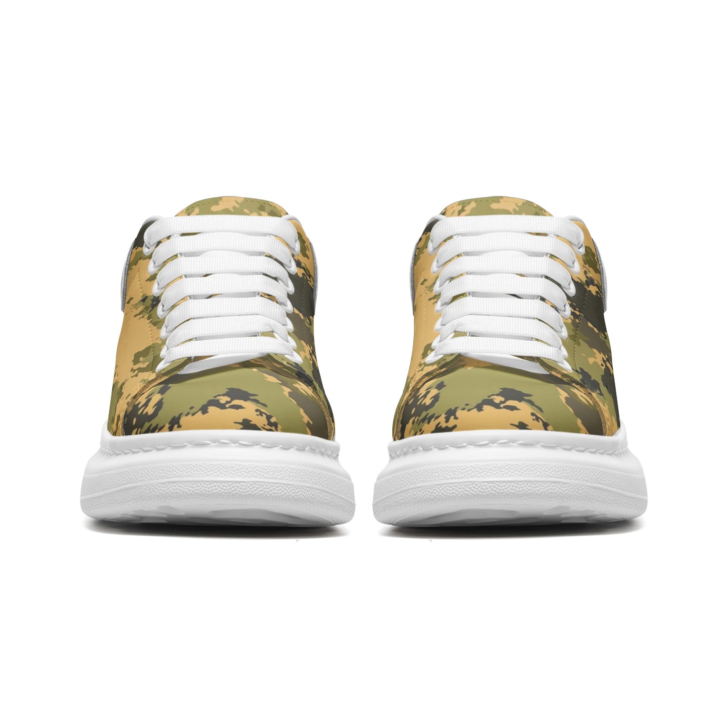 Oversized McQueen Sneakers | Desert Green Camo