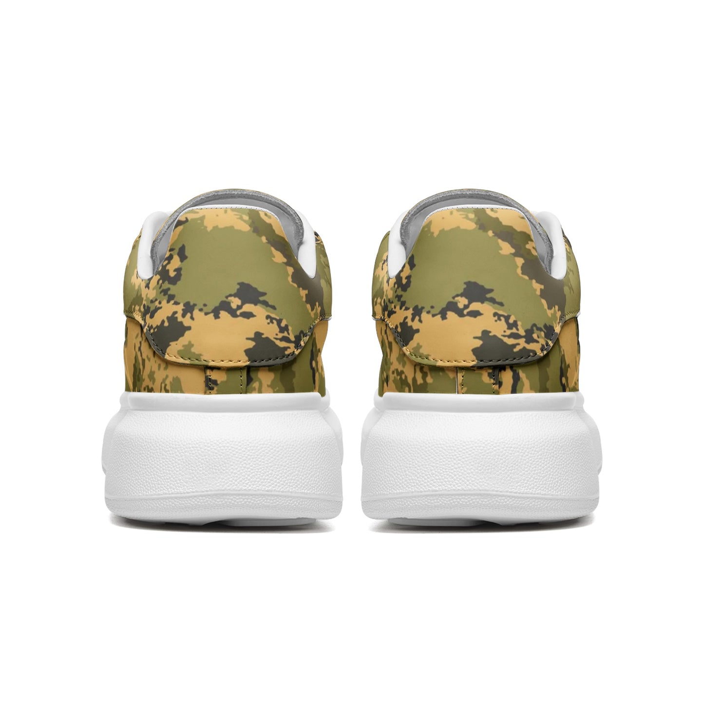 Oversized McQueen Sneakers | Desert Green Camo