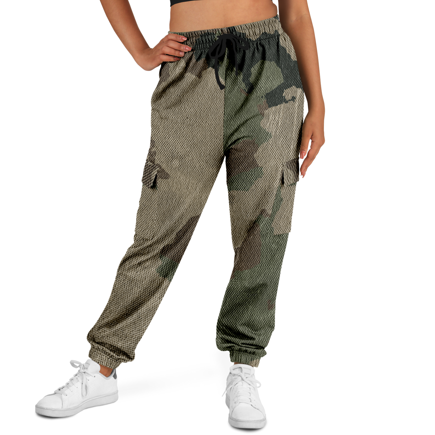 Camo Cargo Pants | Unisex | Dirty Old Brown Camouflage