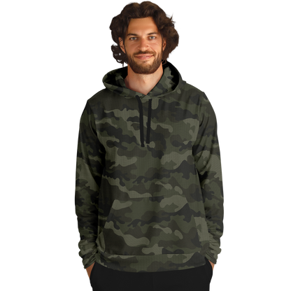 Brown Camo Hoodie | Digital Dotted Camouflage