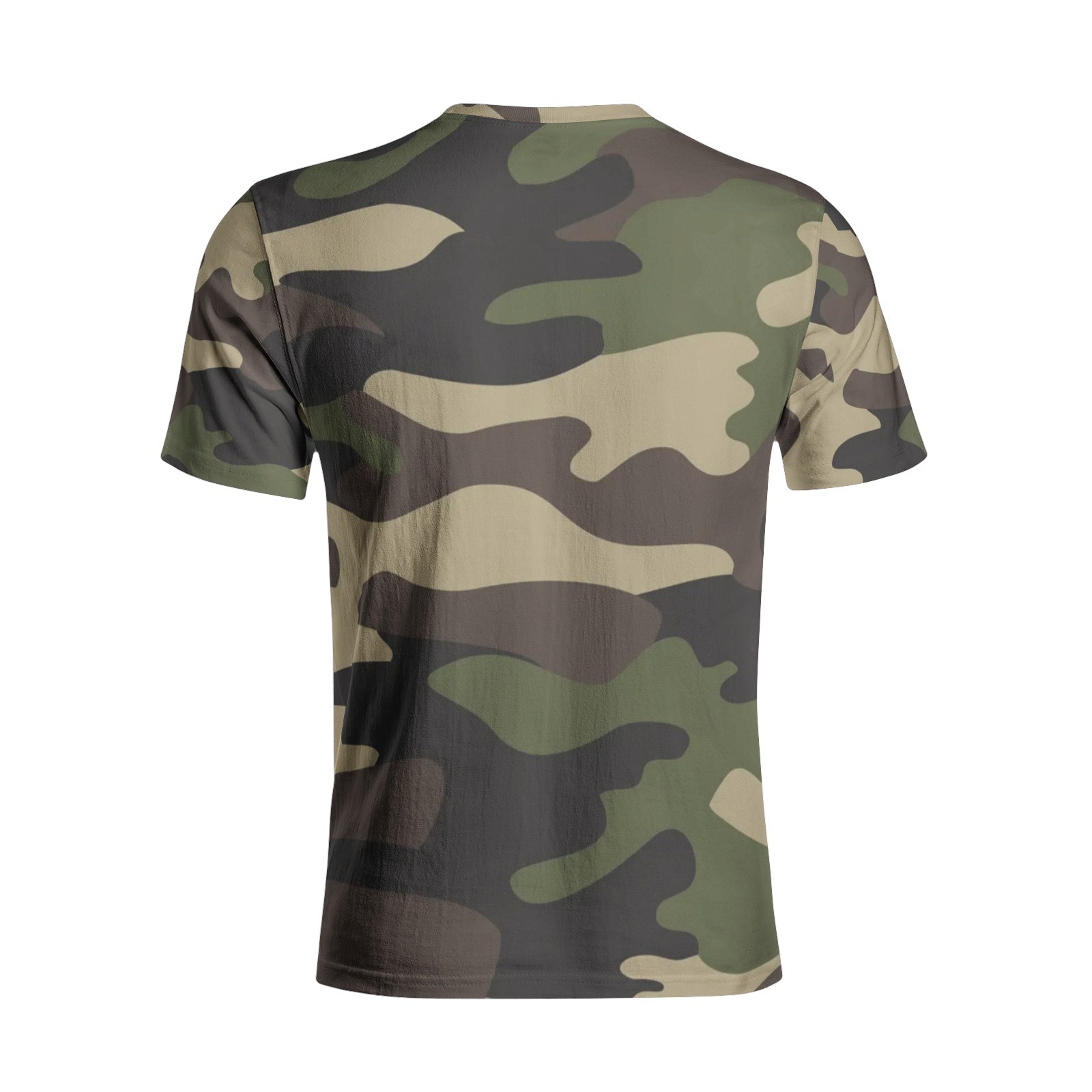 Camo T-shirt | Cotton | Unisex | Classic Green Camouflage