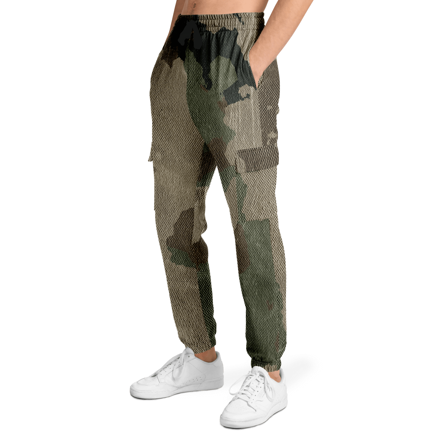 Camo Cargo Pants | Unisex | Dirty Old Brown Camouflage