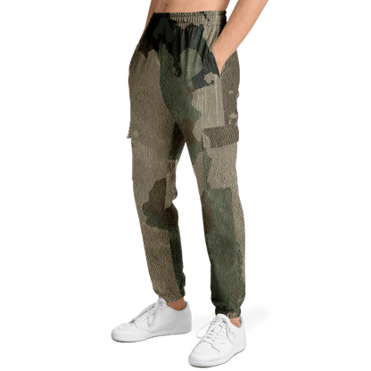 Camo Cargo Pants | Unisex | Dirty Old Brown Camouflage