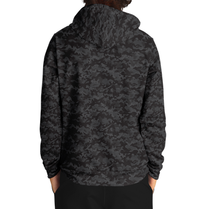 Black Camo Hoodie | Classic Army Camouflage