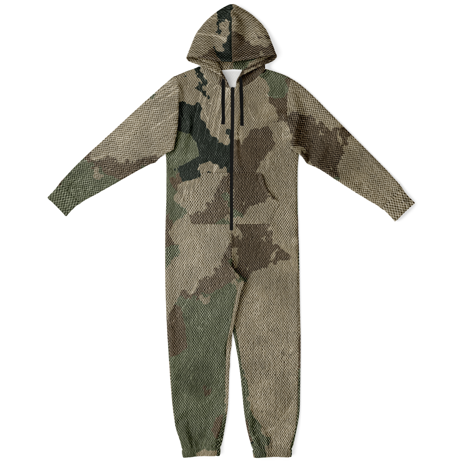 Camo Onesie | Dirty Brown Camouflage