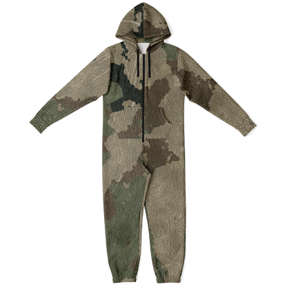 Camo Onesie | Dirty Brown Camouflage