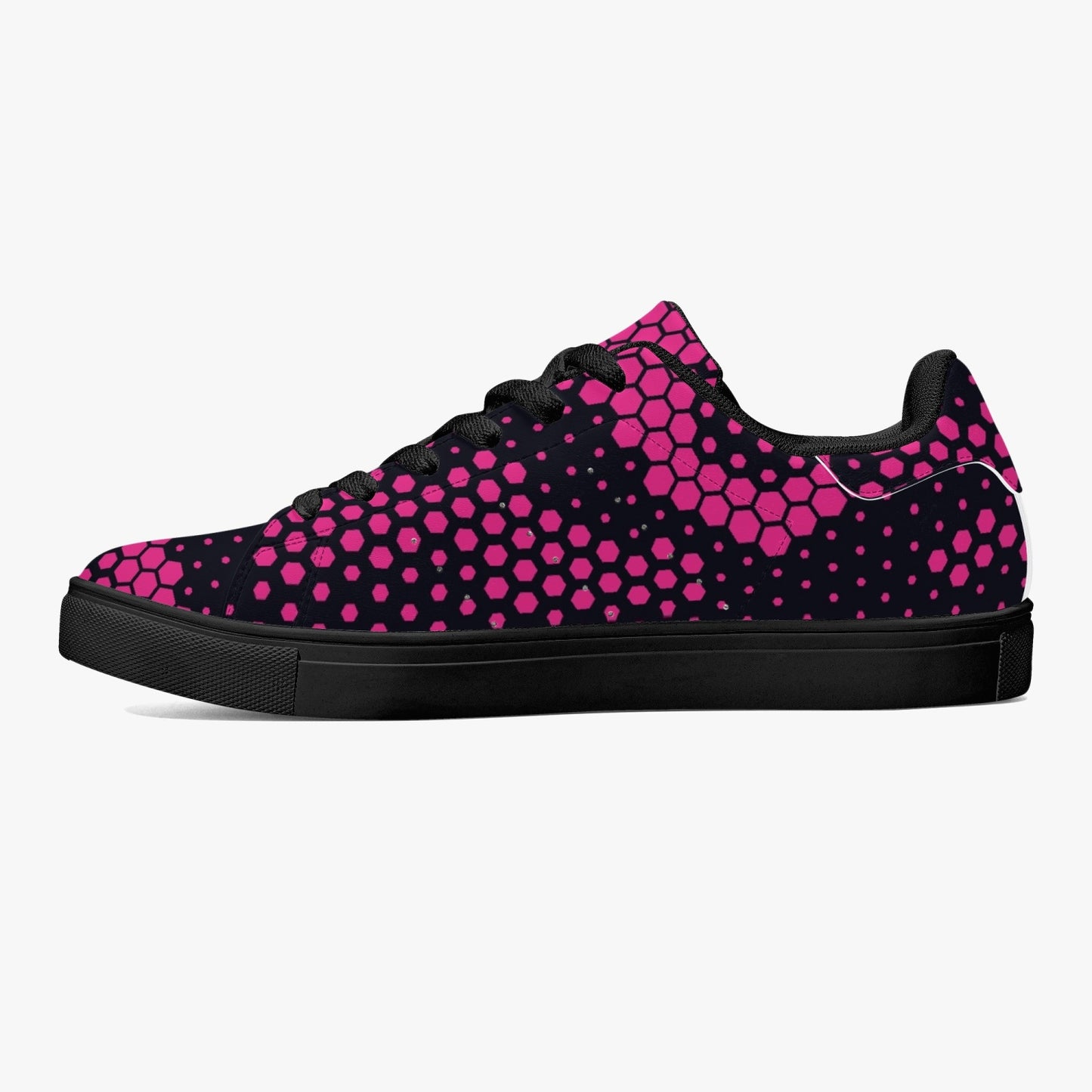 Camo Sneakers | Classic Low-Top Leather | Digital Pink