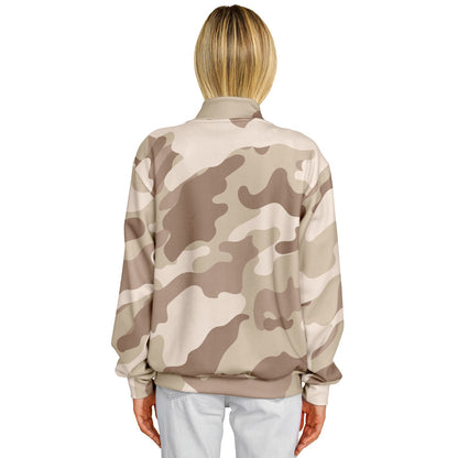 Baseball Jacket | Desert Brown Camouflage | Heavyweight Coat