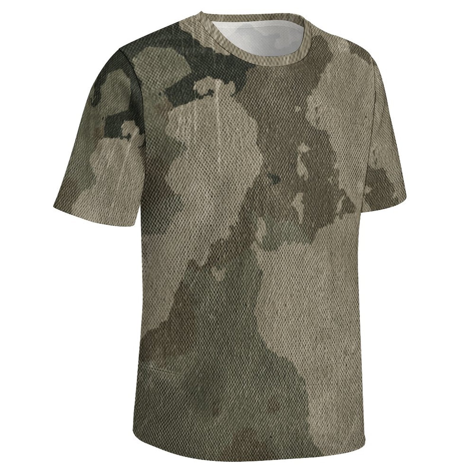 Camo Shirt | Dirty Old Brown Camouflage T