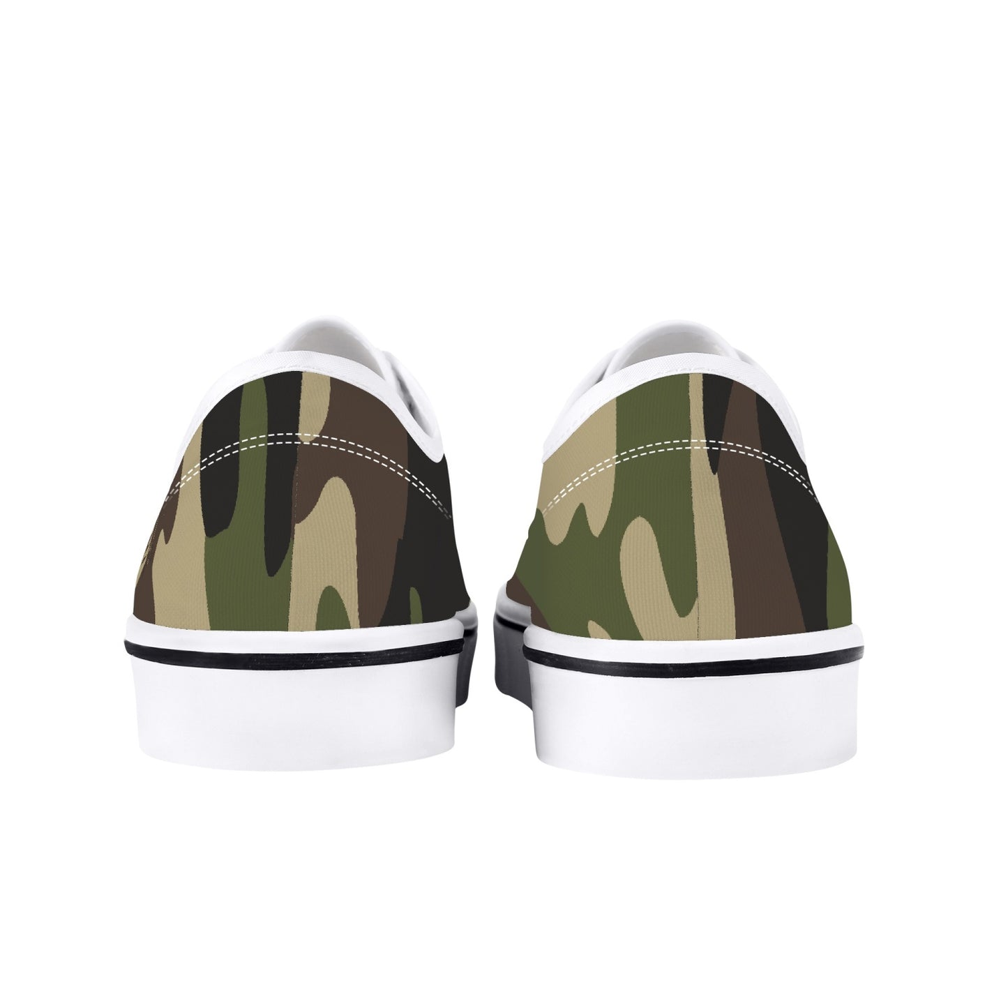 Camo Skate Shoes | Classic Green Camouflage