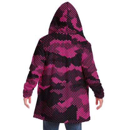 Camo Cloak | Digital Pink Camouflage | Microfleece