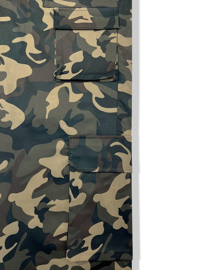 Men's Camo Cargo Pants | Loose Fit, Multi-Pocket Design