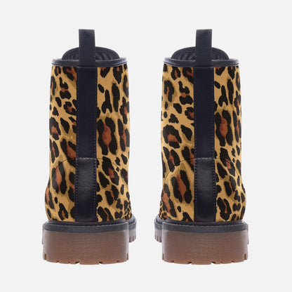 Leopard Boots | Lightweight Leather | Classic Brown & Black