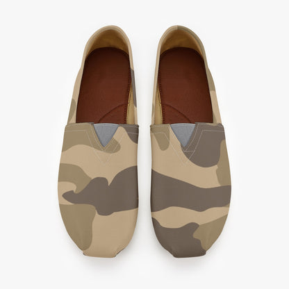 Camo Toms | Khaki Camouflage Canvas Shoes