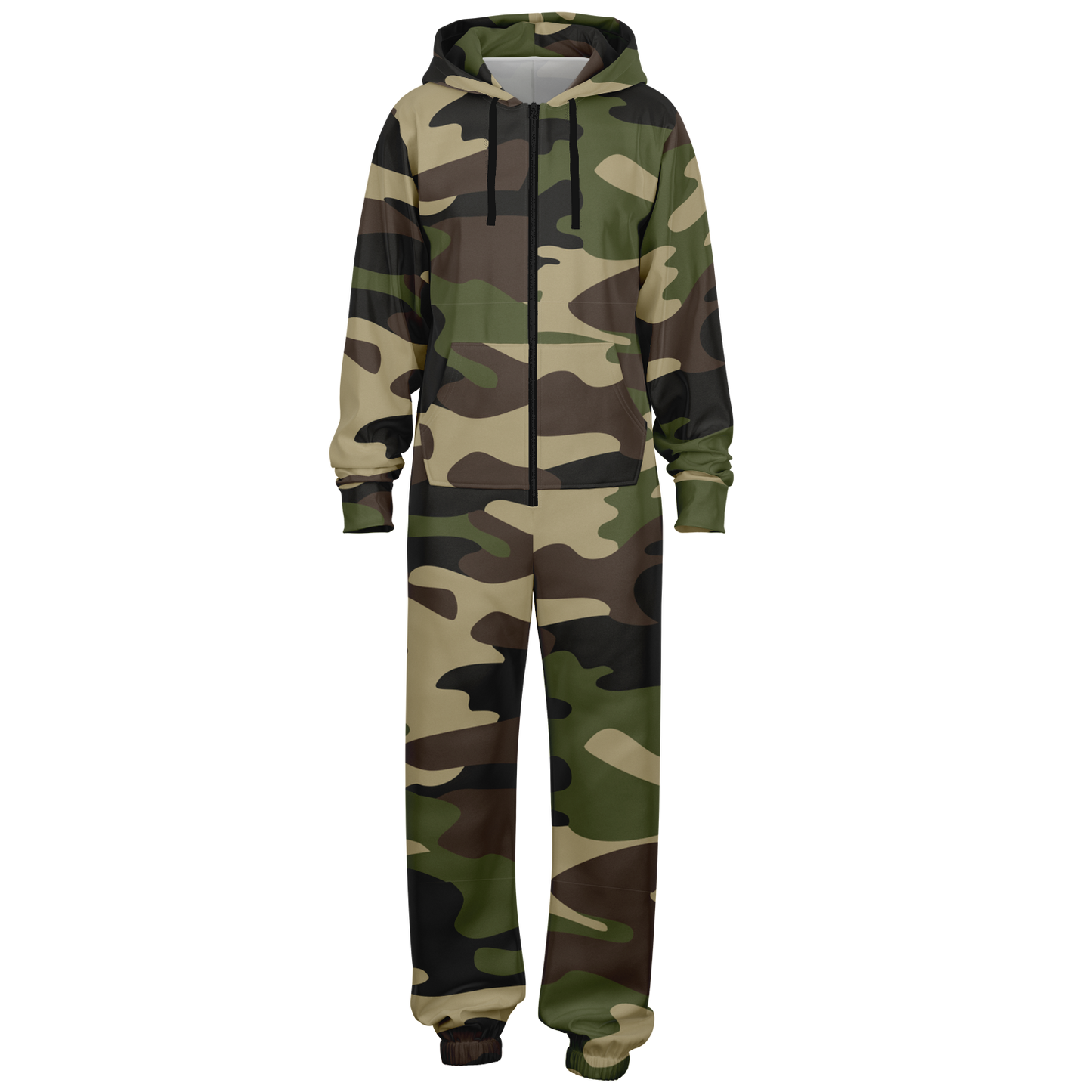 Camo Onesie | Classic Green Camouflage