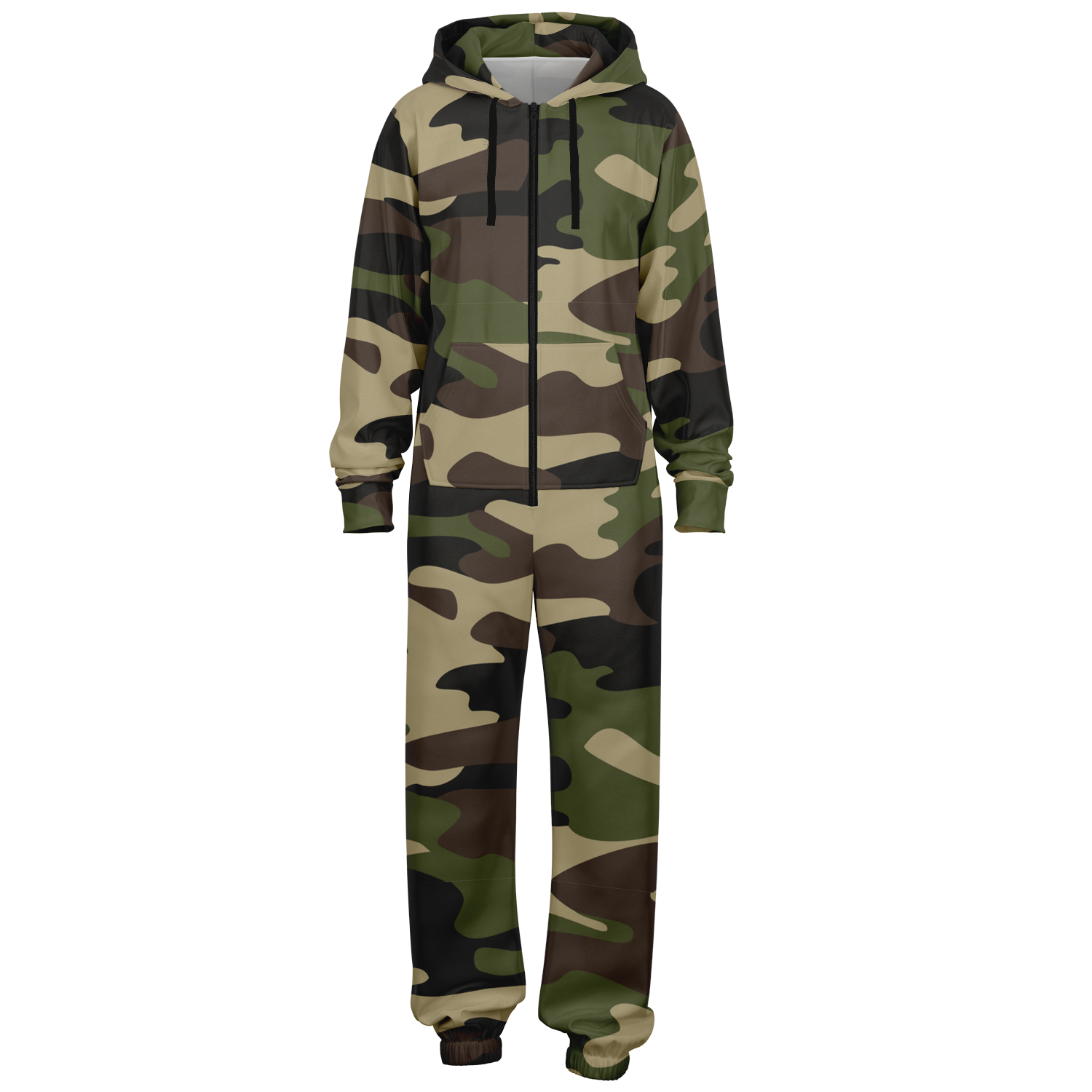 Camo Onesie | Classic Green Camouflage