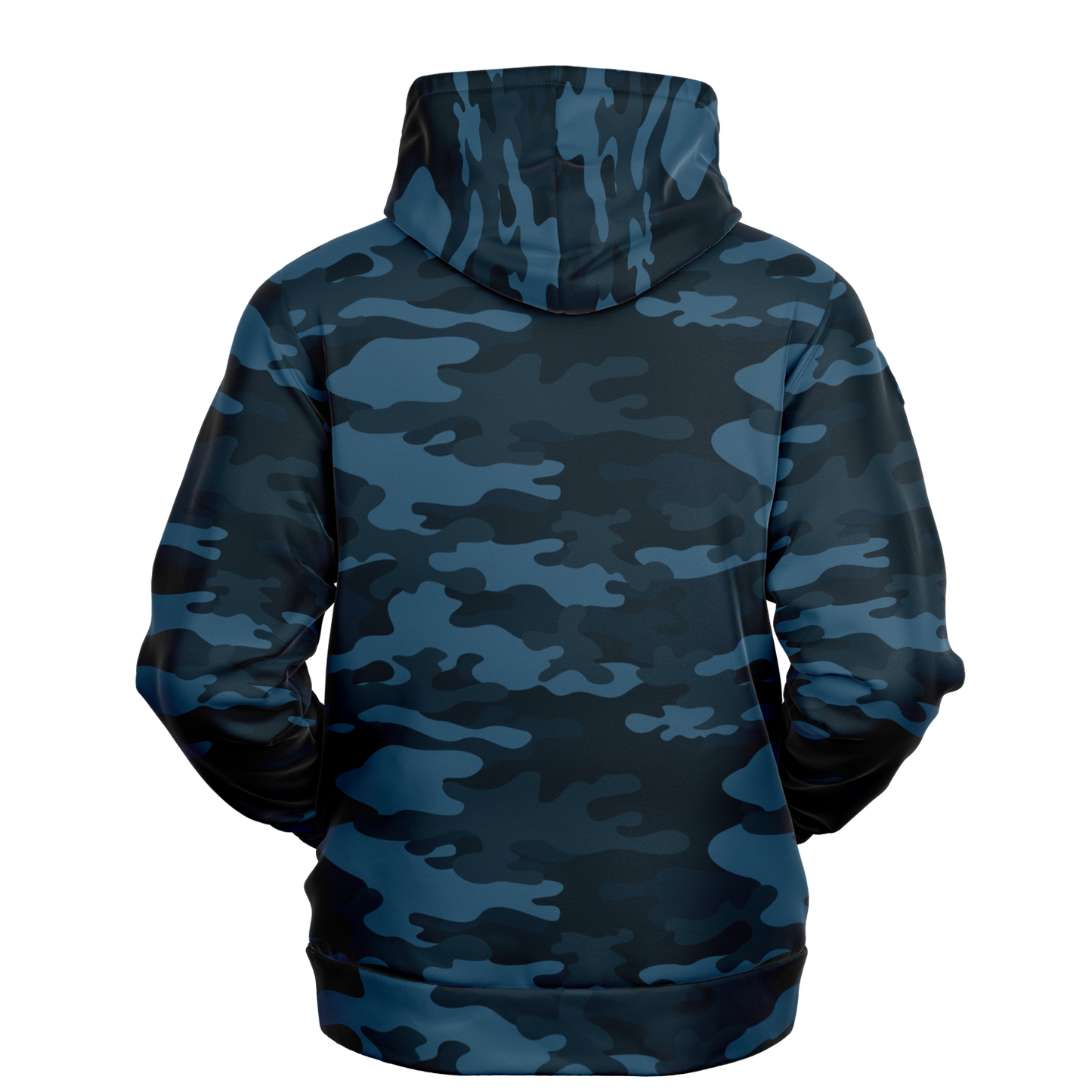 Blue Camo Hoodie | Classic Military Design