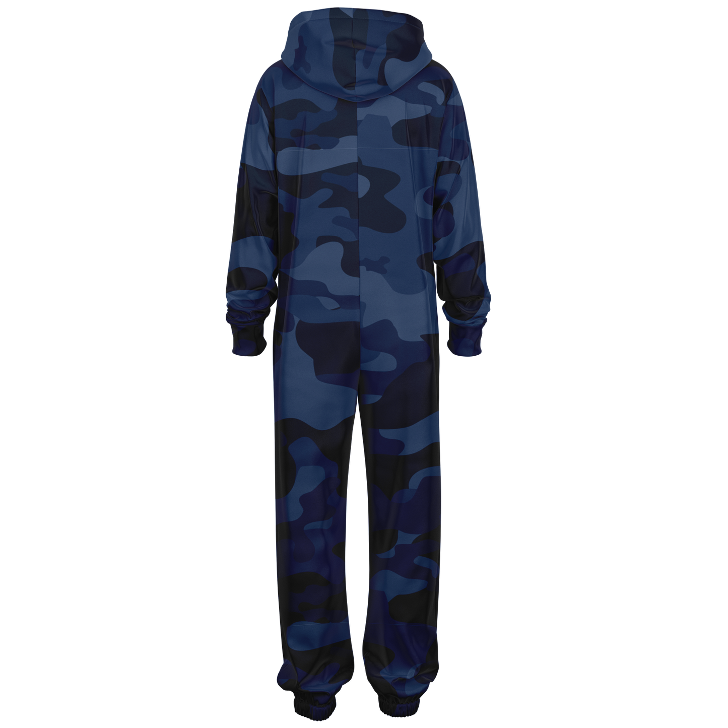 Camo Onesie | Deep Blue Camouflage