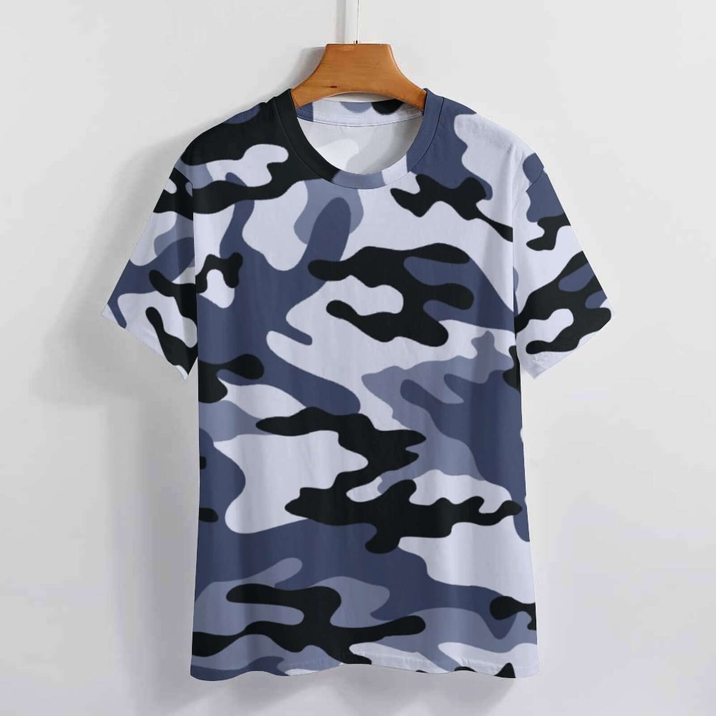 Camo Shirt | Light Blue Camouflage T