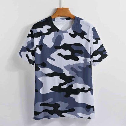 Camo Shirt | Light Blue Camouflage T