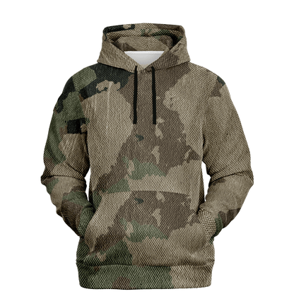 Camo Hoodie | Dirty Old Brown Camouflage Pullover