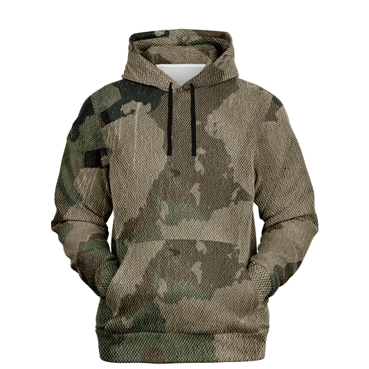 Camo Hoodie | Dirty Old Brown Camouflage Pullover