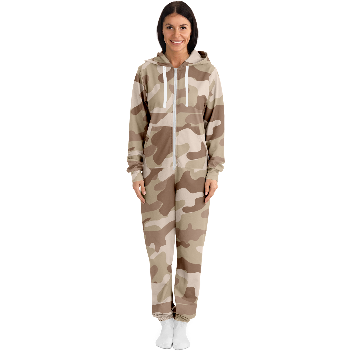 Camo Onesie | Dirty Brown Camouflage