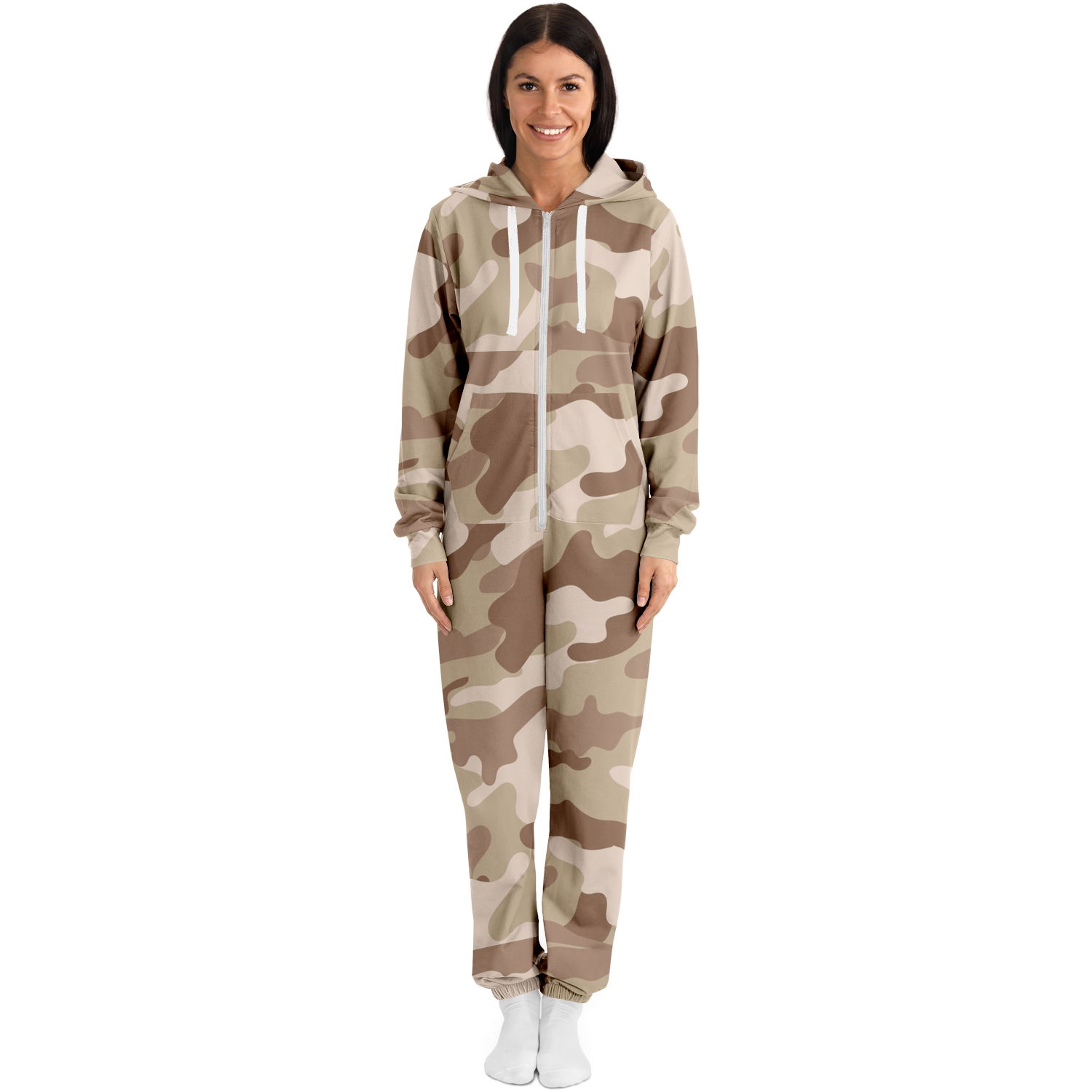 Camo Onesie | Dirty Brown Camouflage