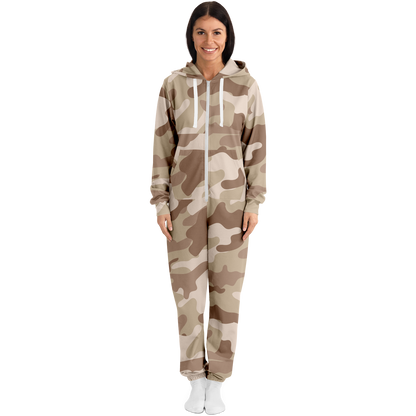 Camo Onesie | Dirty Brown Camouflage