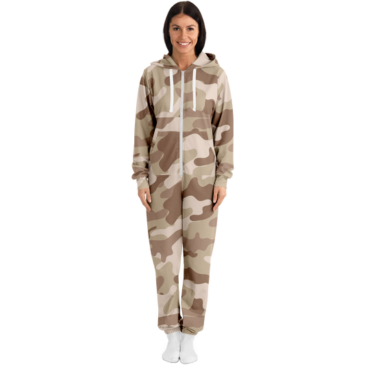 Camo Onesie | Dirty Brown Camouflage