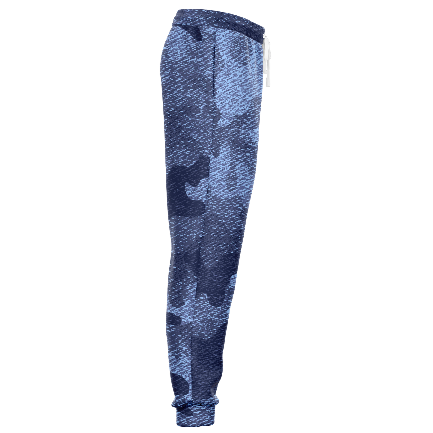 Camo Sweatpants | Unisex | Blue Denim Camouflage