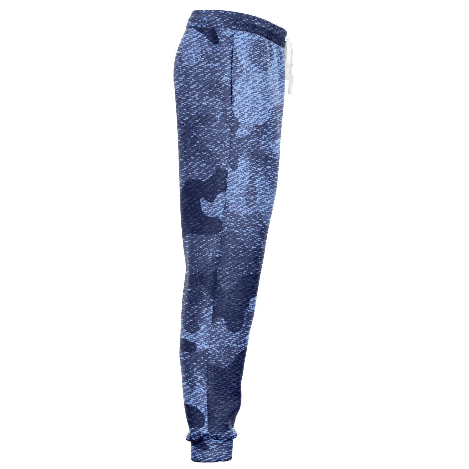 Camo Sweatpants | Unisex | Blue Denim Camouflage