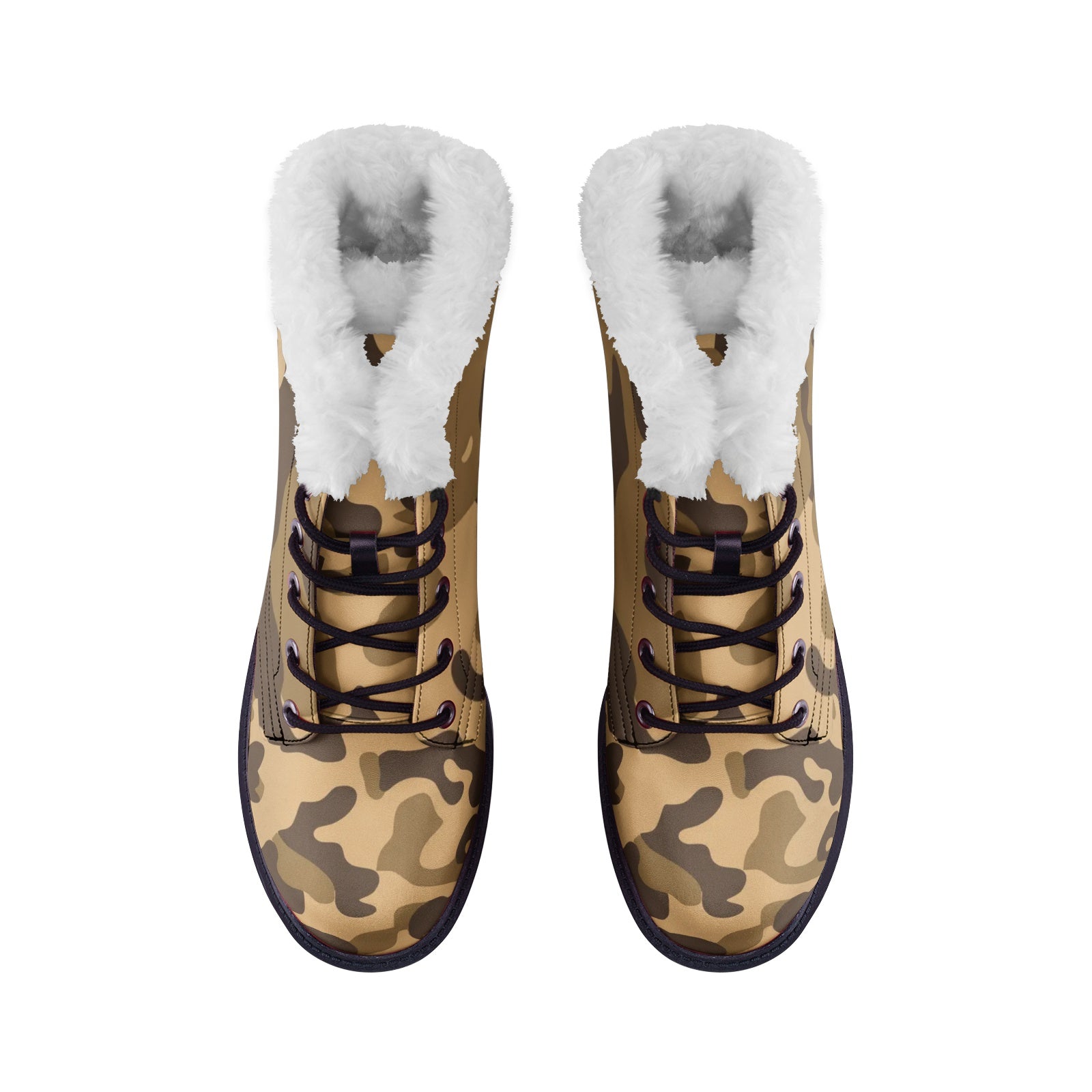 Snow Camo Boots | Khaki Camouflage