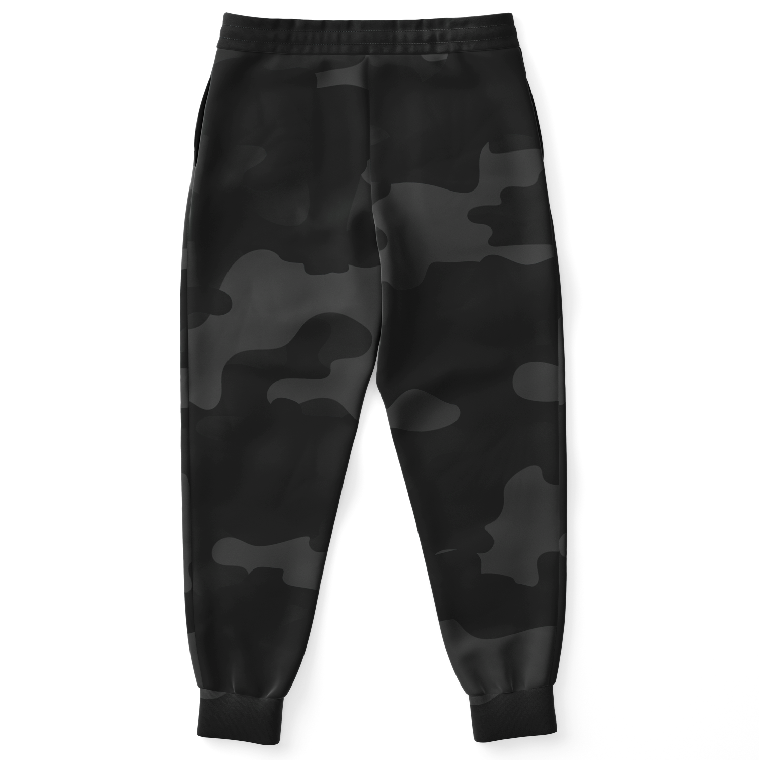 Camo Sweatpants | Unisex | Black Camouflage