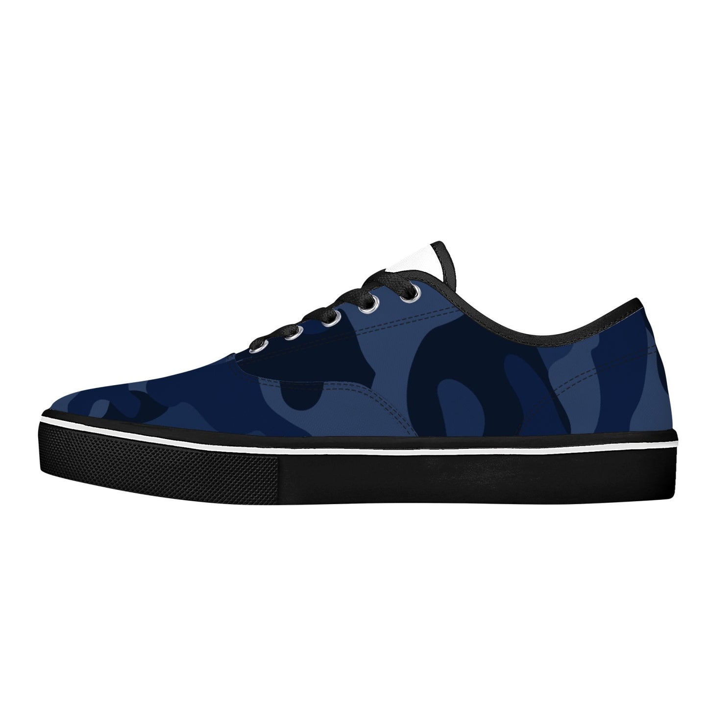 Camo Skate Shoes | Deep Blue Camouflage