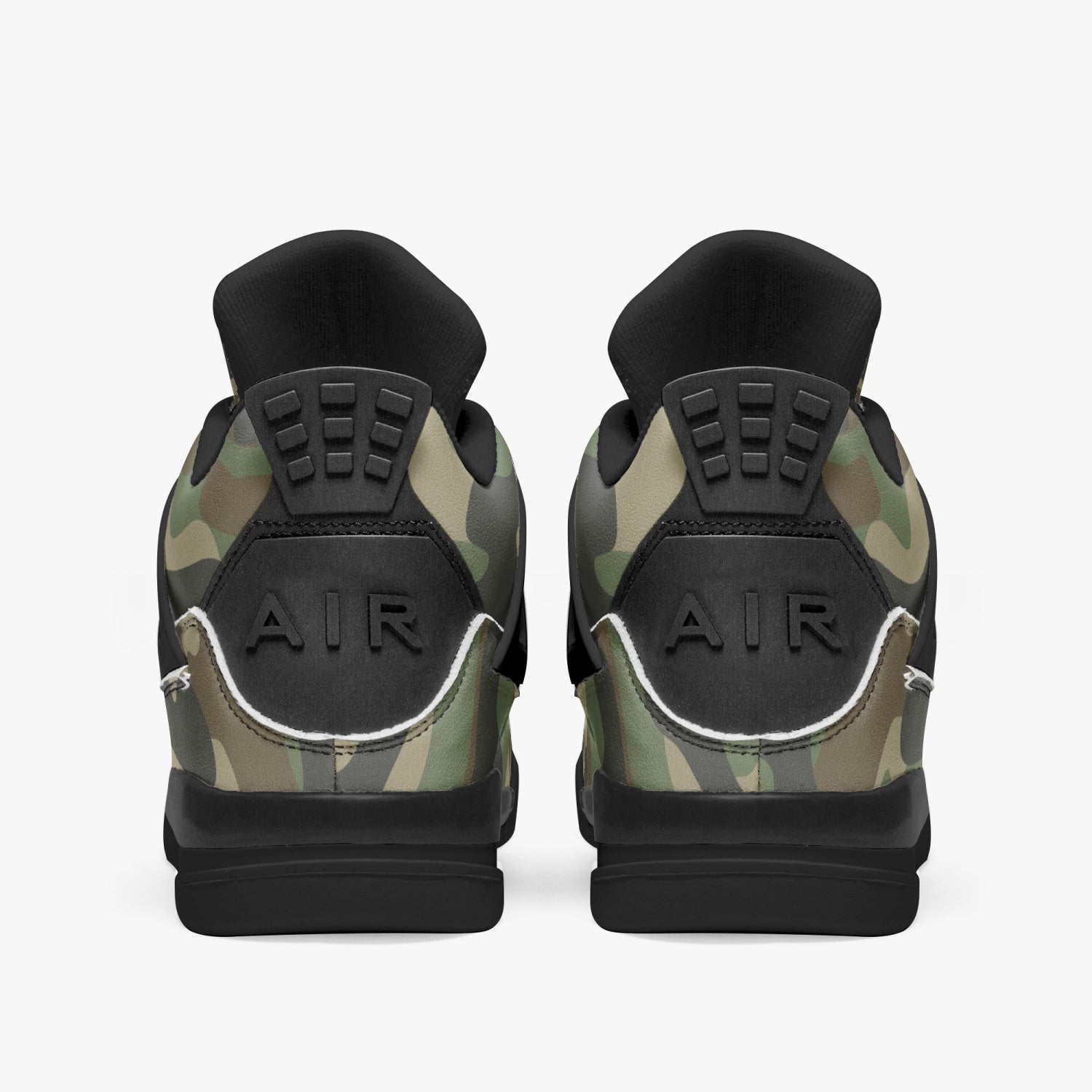 Camo Jordans AJ4 | Military Brown Camouflage