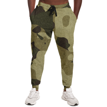 Camo Sweatpants | Unisex | Green Fabric Camouflage