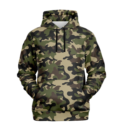 Brown Camo Hoodie | Classic Military Camouflage