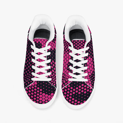 Camo Sneakers | Classic Low-Top Leather | Digital Pink