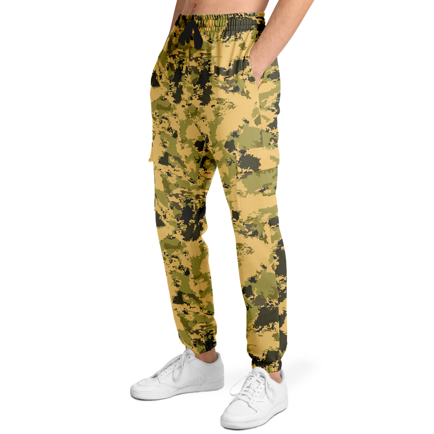 Desert Green Camo Cargo Pants | Unisex