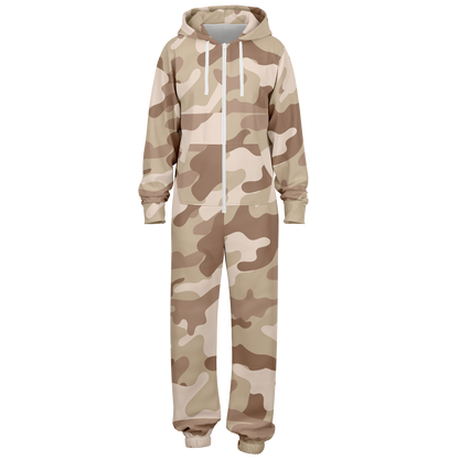 Camo Onesie | Dirty Brown Camouflage