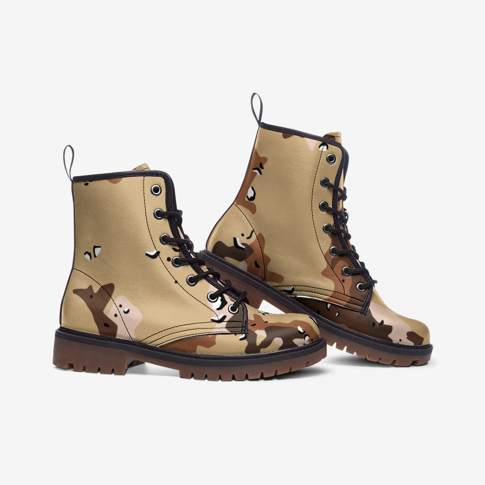 Desert Brown Camo Boots | Lightweight Leather | Marines Uniform