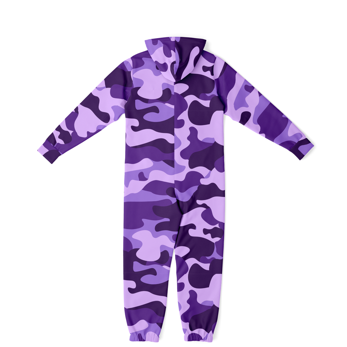 Camo Onesie | Purple, Blue and Mauve Camouflage