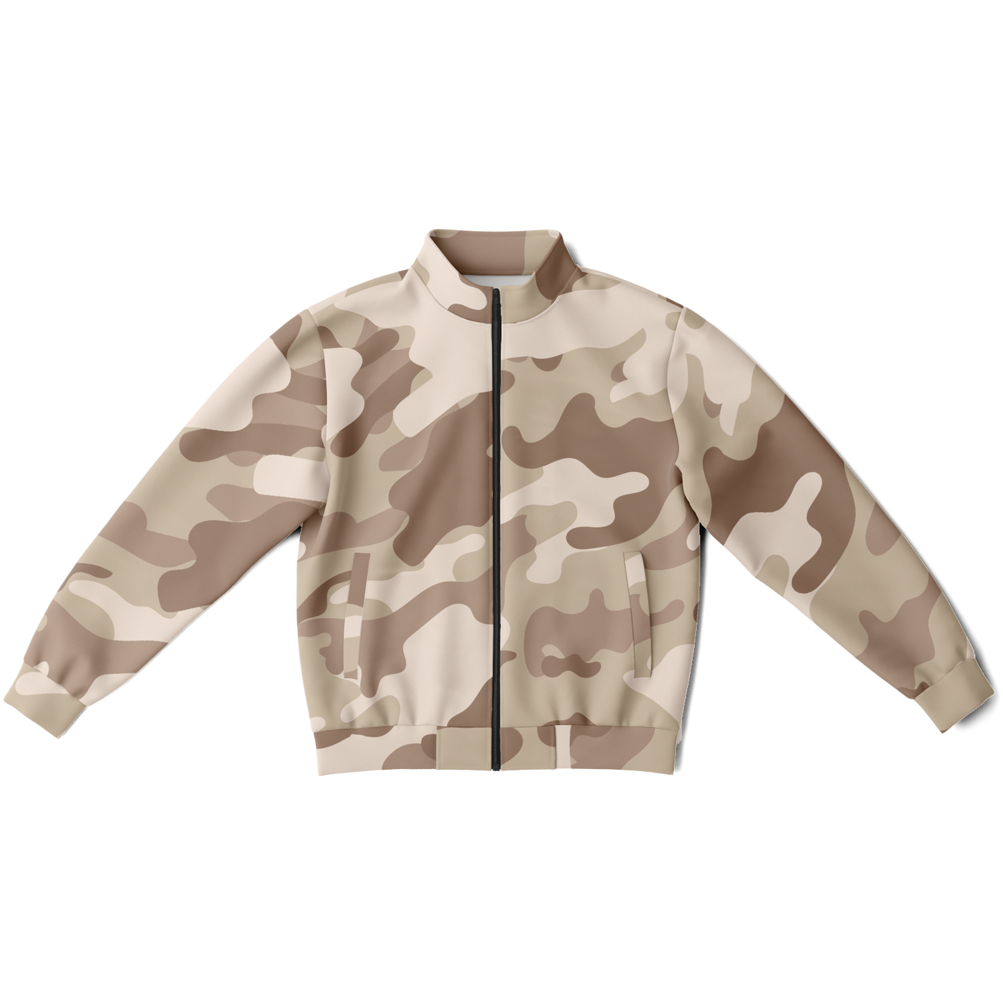 Camo Track Jacket | Brown Desert Camouflage