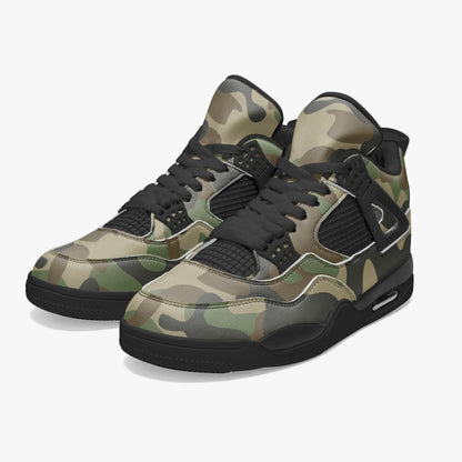 Camo Jordans AJ4 | Military Brown Camouflage