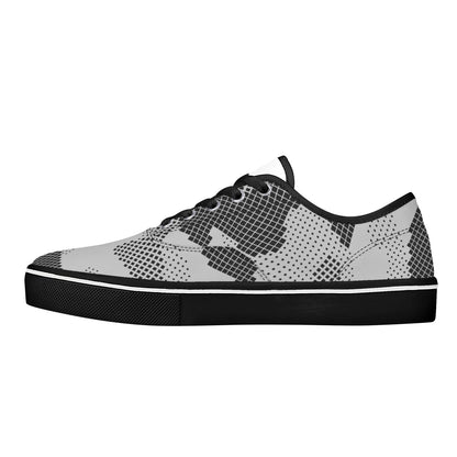 Camo Skate Shoes | Digital Gray Camouflage