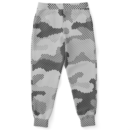 Camo Sweatpants | Black & White Digital Dotted