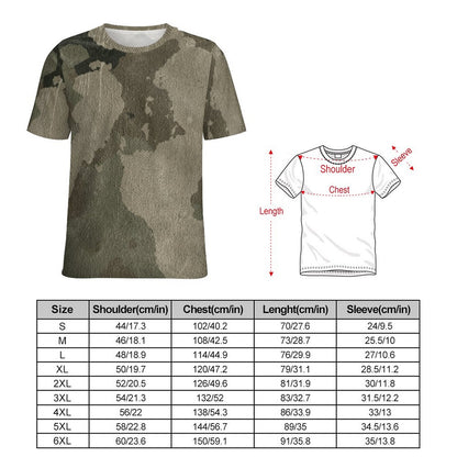 Camo Shirt | Dirty Old Brown Camouflage T