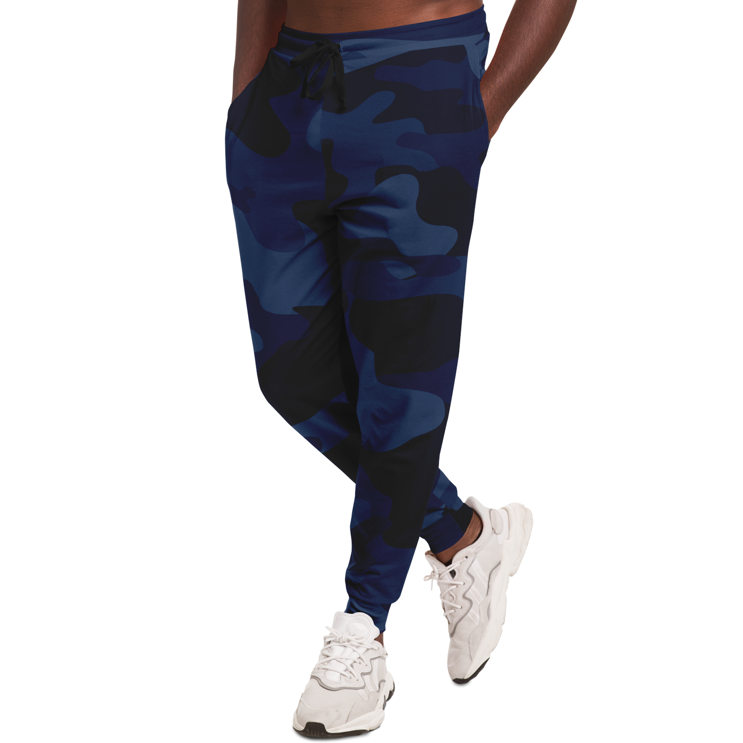 Camo Joggers | Unisex | Deep Blue