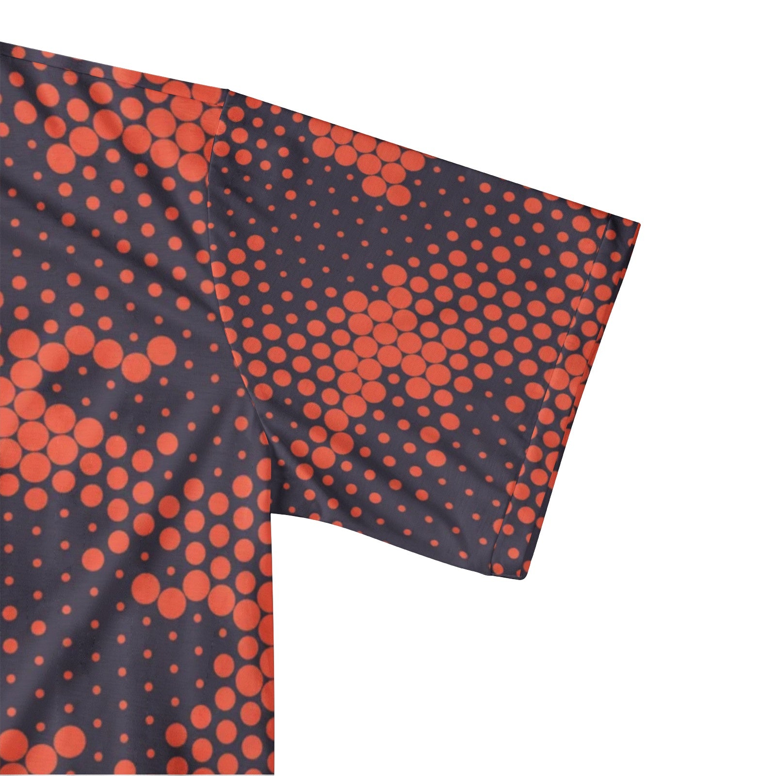 Camo Golf Shirt | Orange & Blue Digital Camouflage